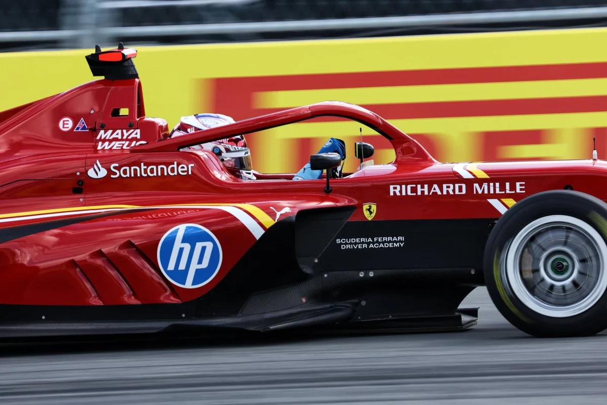 マヤ・ウェグ、キャリア最悪の1年…F1アカデミーから転落、レース計画が崩壊