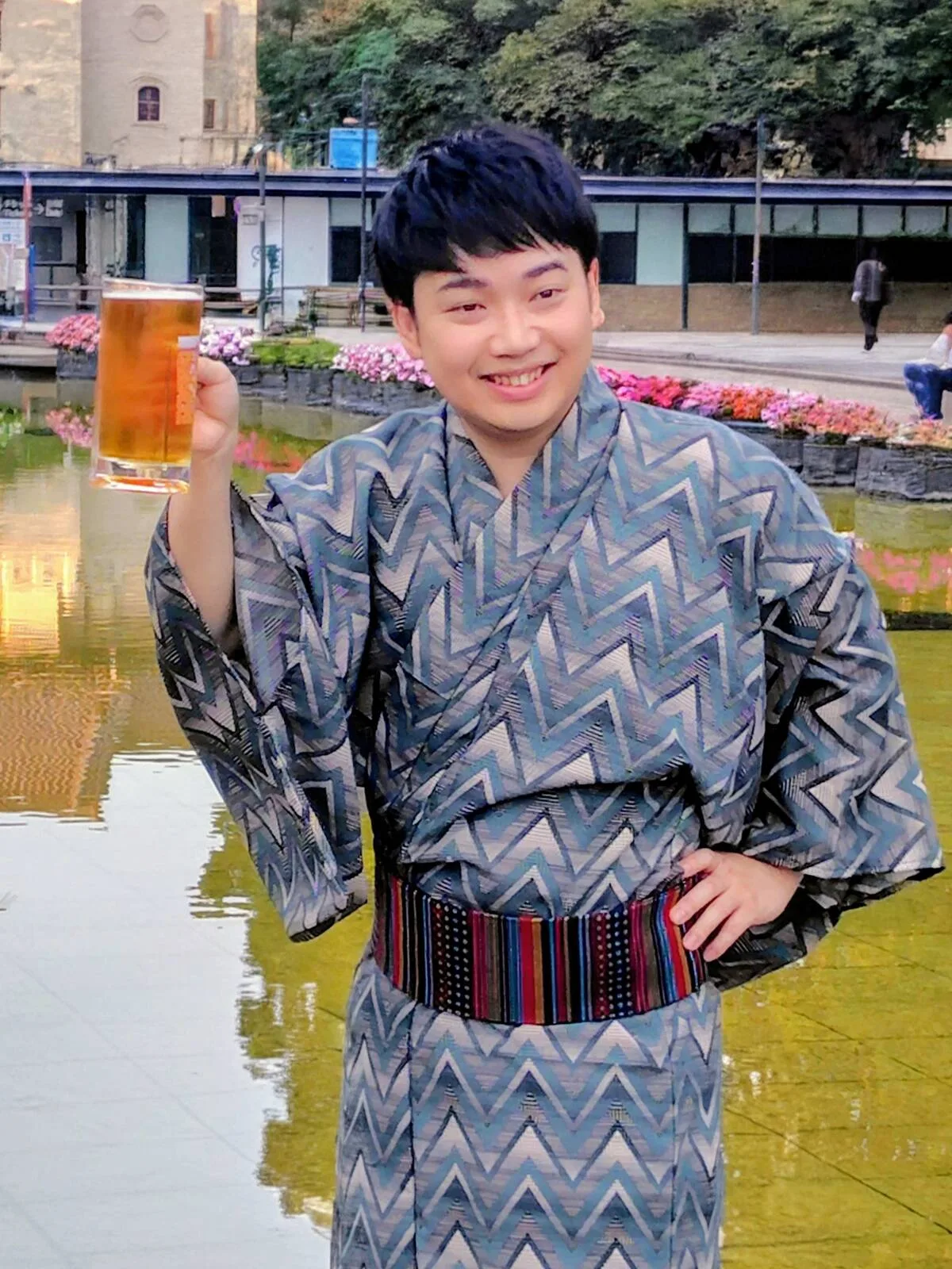 三丘翔太、ビアフェスで新曲披露「屋外は最高に気持ちいい」