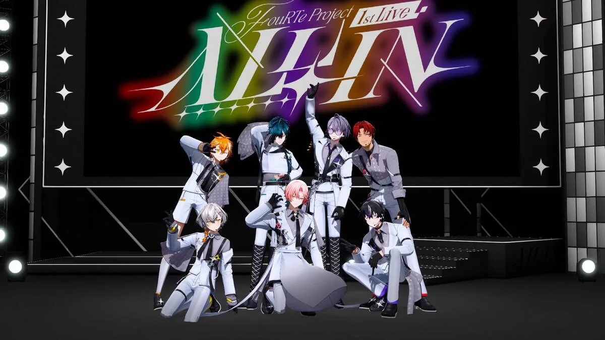7人組VTuber FouRTe Project、初ワンマン大熱狂！東京ドーム&世界ツアー宣言
