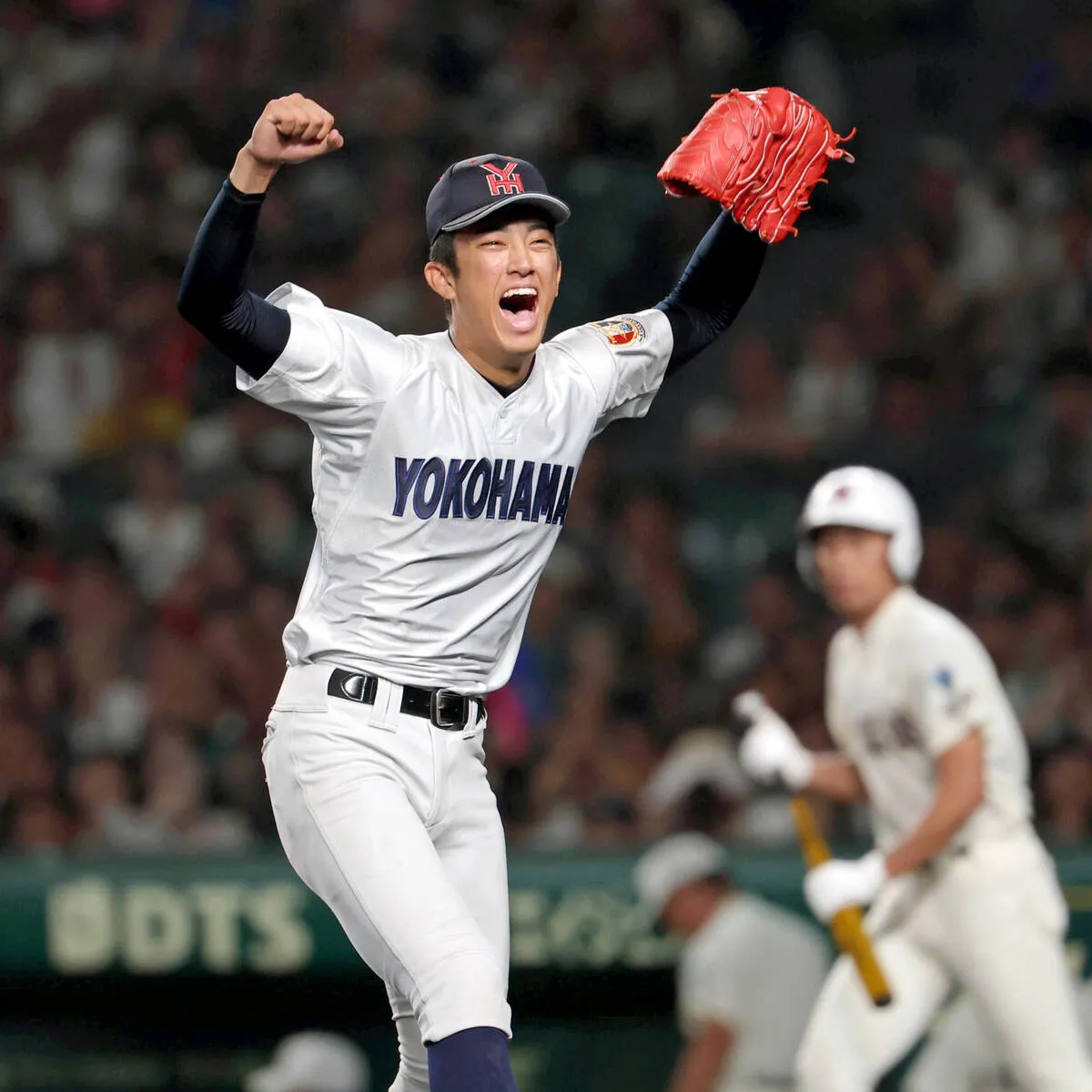 織田翔希、甲子園最速156キロ！横浜が逆転勝ちで連勝