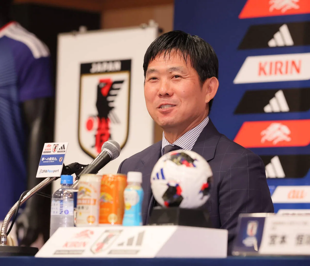 森保監督、3人の息子とテレビ初共演！W杯前の“世界一”ハンカチ秘話にスタジオ爆笑