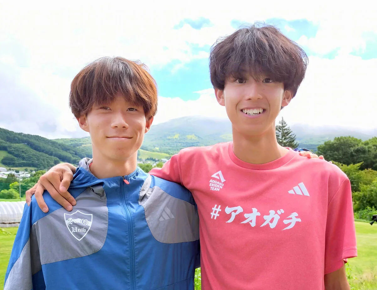 青学大・鳥井健太が「シン・山の神」黒田朝日に挑戦！箱根V10へ夏合宿猛練